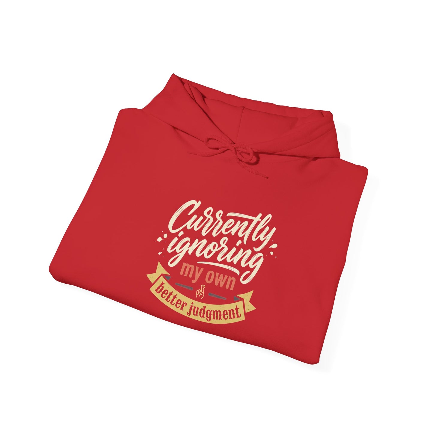 Hoodie — 'Currently Doing My Own Thing' Cozy Graphic Pullover