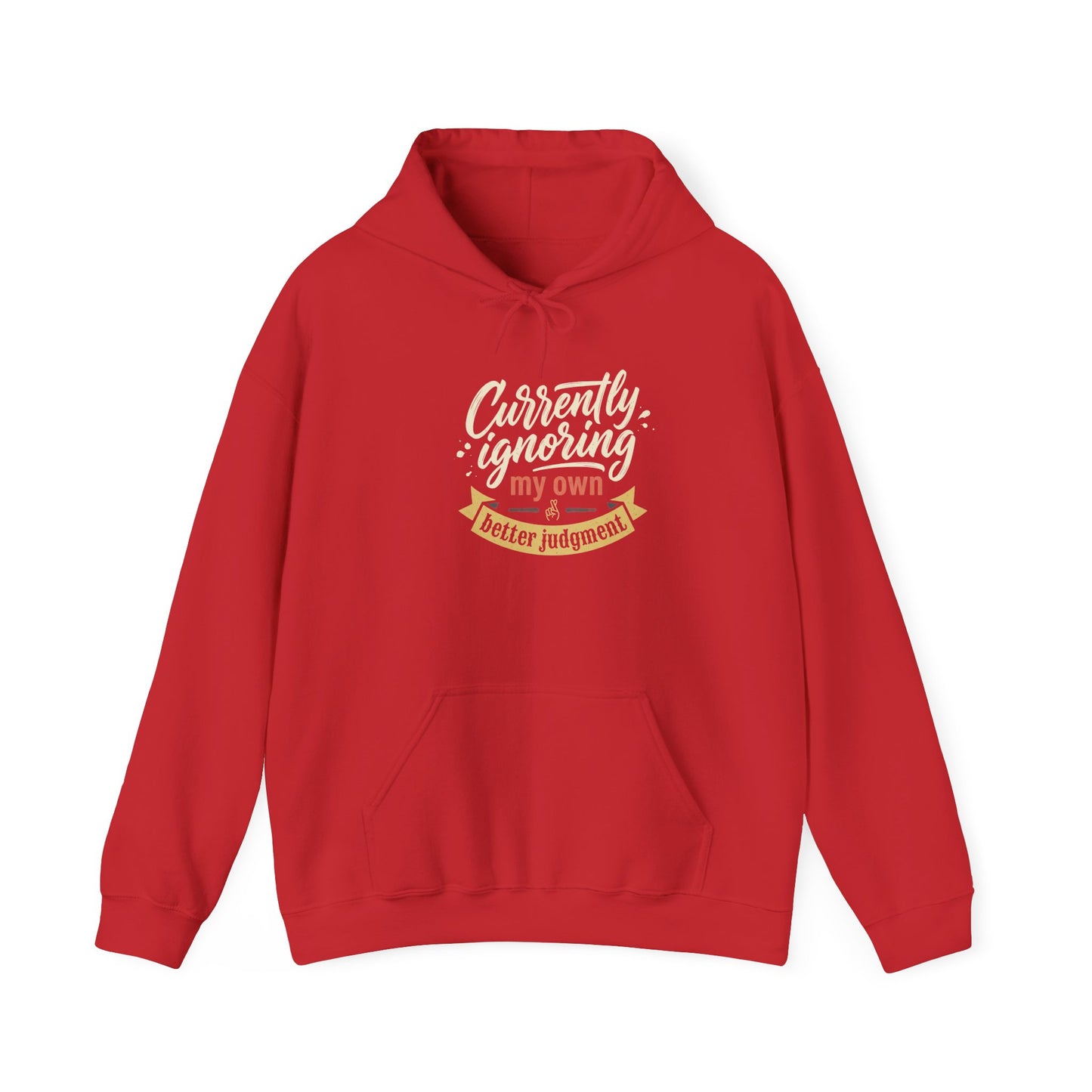 Hoodie — 'Currently Doing My Own Thing' Cozy Graphic Pullover