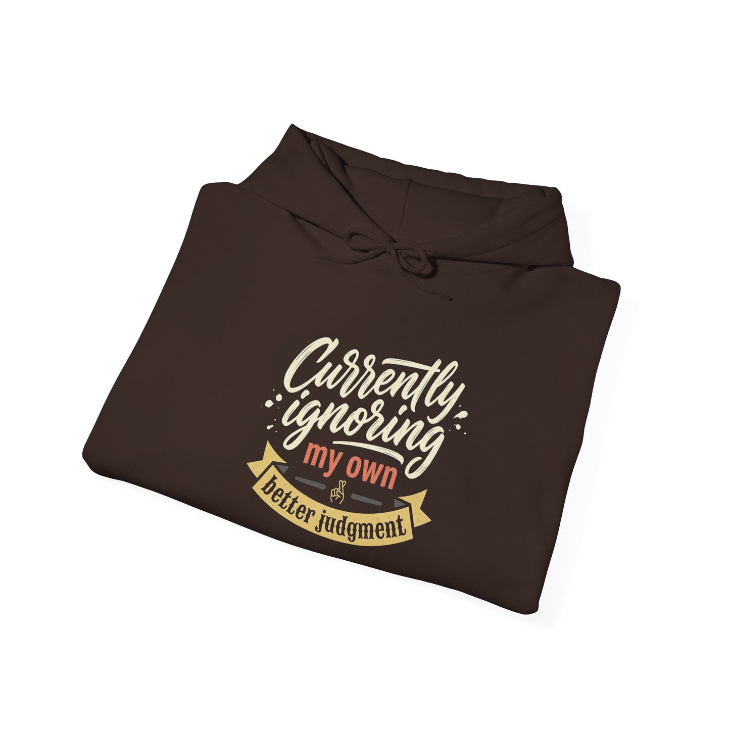Hoodie — 'Currently Doing My Own Thing' Cozy Graphic Pullover