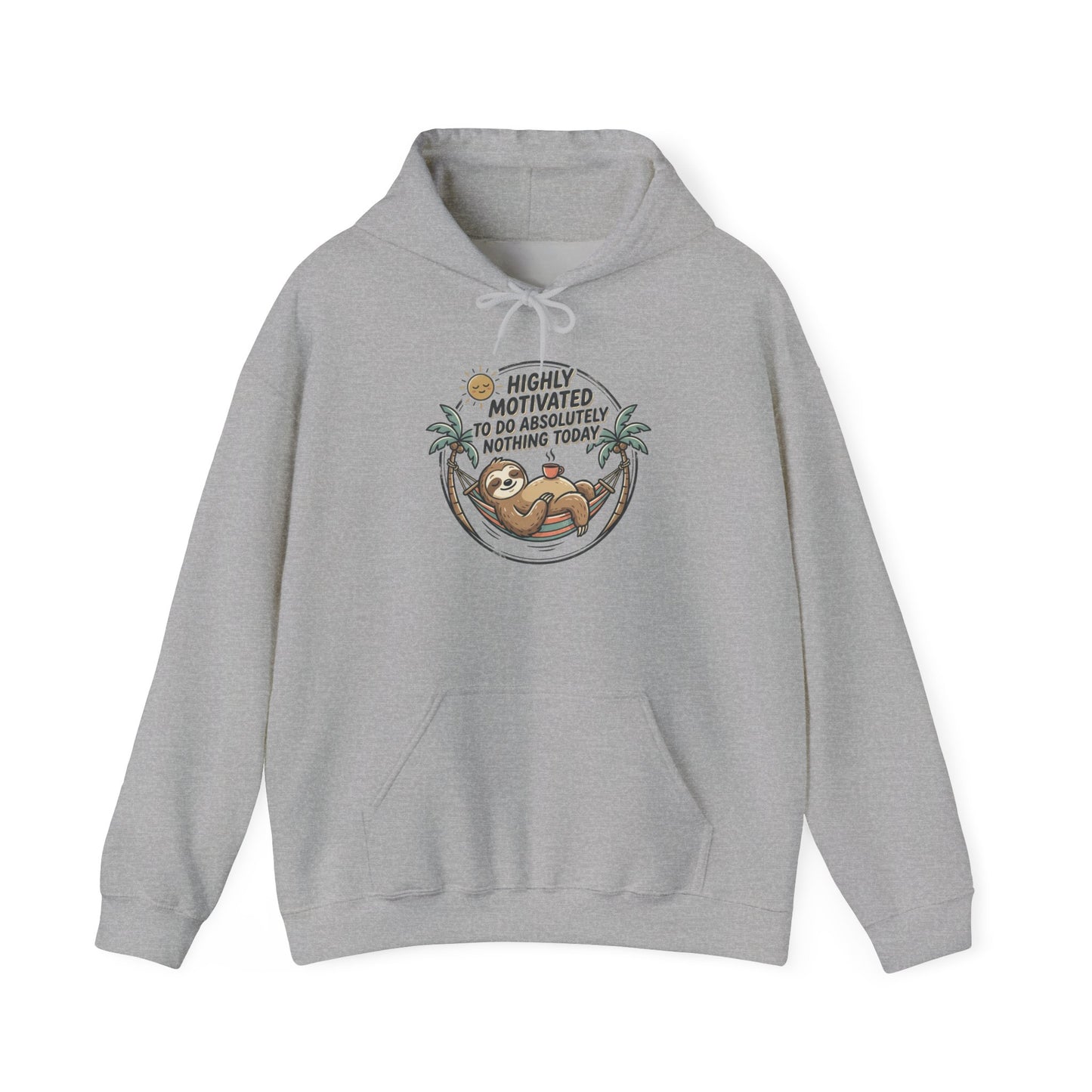 Sloth Hammock Hoodie - Cozy Pullover