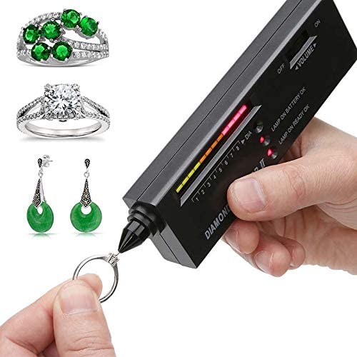 Professional Portable Diamond Tester – High Accuracy Gemstone Selector with LED & Audio Alerts