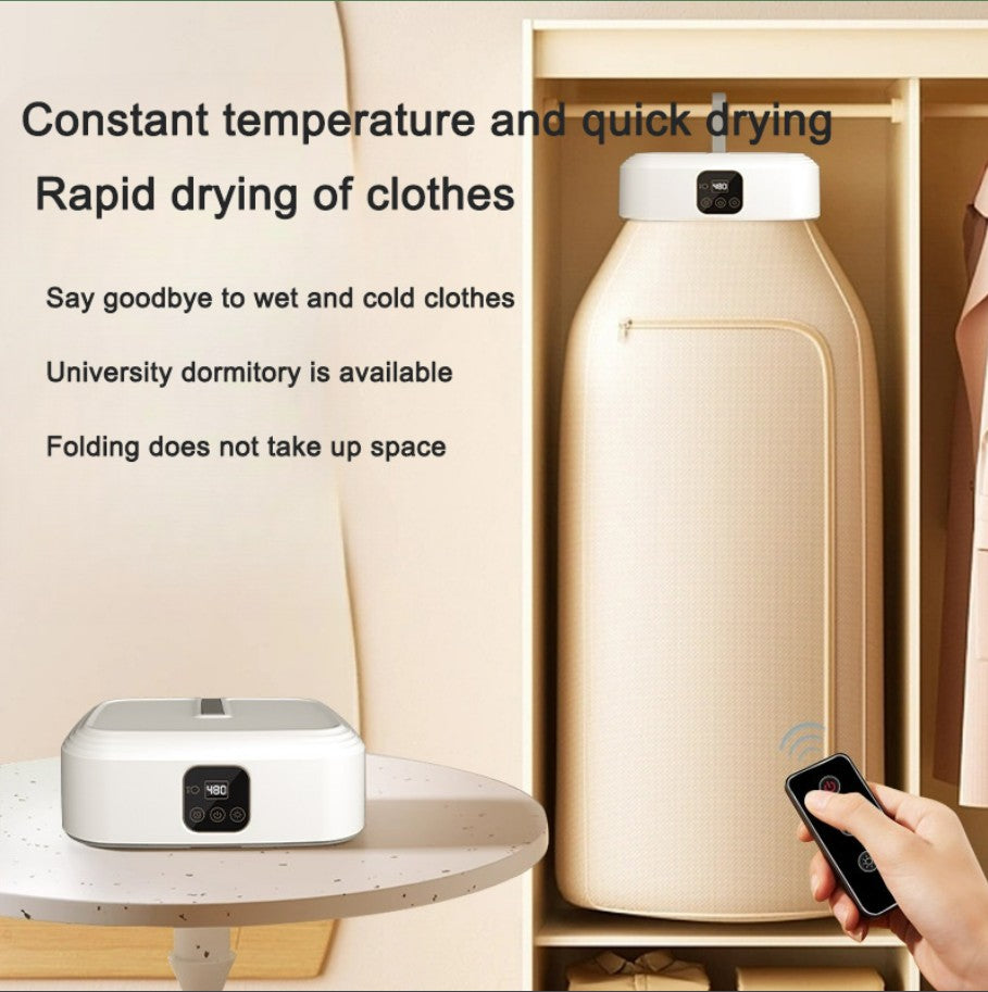 Intelligent Home Clothes Dryer – 600W Portable Electric Drying Rack with 10kg Capacity