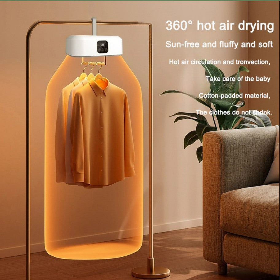 Intelligent Home Clothes Dryer – 600W Portable Electric Drying Rack with 10kg Capacity