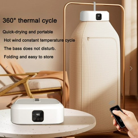 Intelligent Home Clothes Dryer – 600W Portable Electric Drying Rack with 10kg Capacity