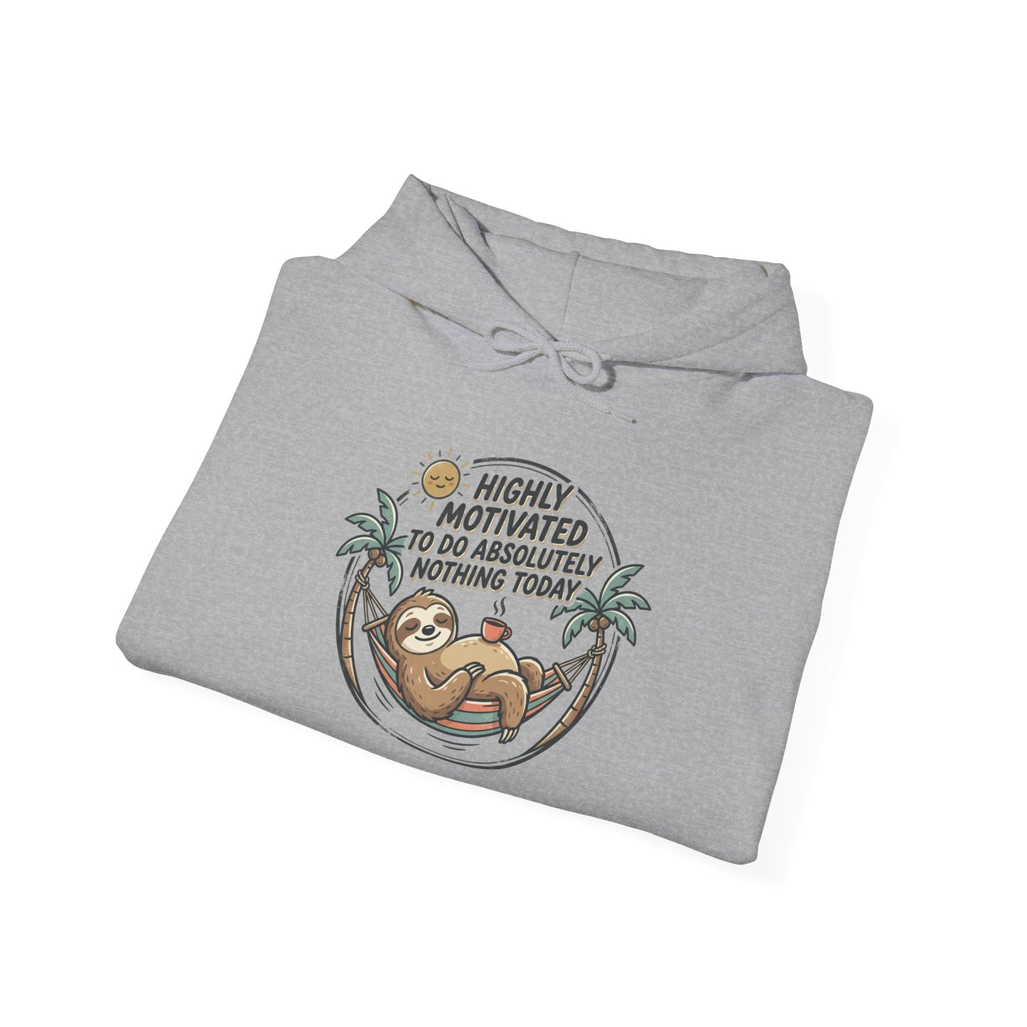 Sloth Hammock Hoodie - Cozy Pullover