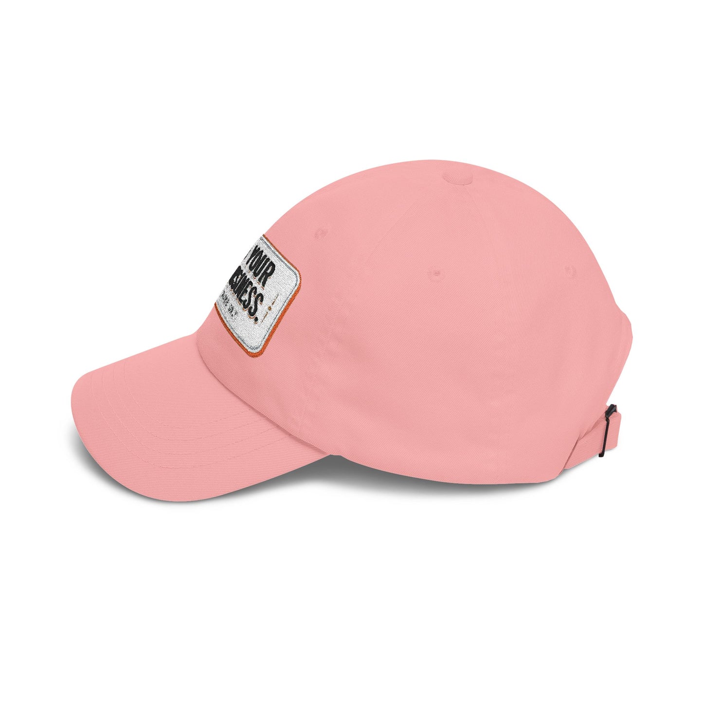 Dad Cap — "Mind Your Own Business" Embroidered Baseball Hat