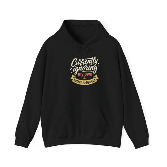 Hoodie — 'Currently Doing My Own Thing' Cozy Graphic Pullover