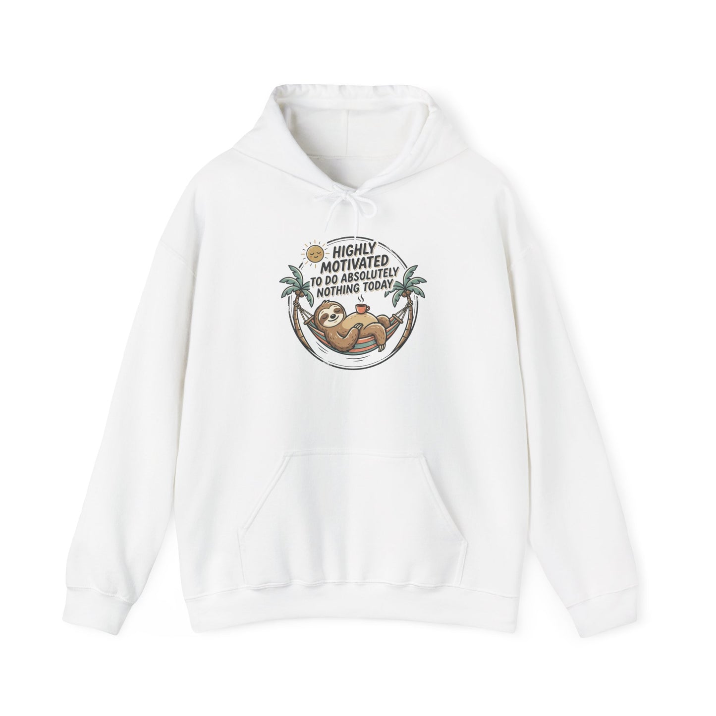 Sloth Hammock Hoodie - Cozy Pullover
