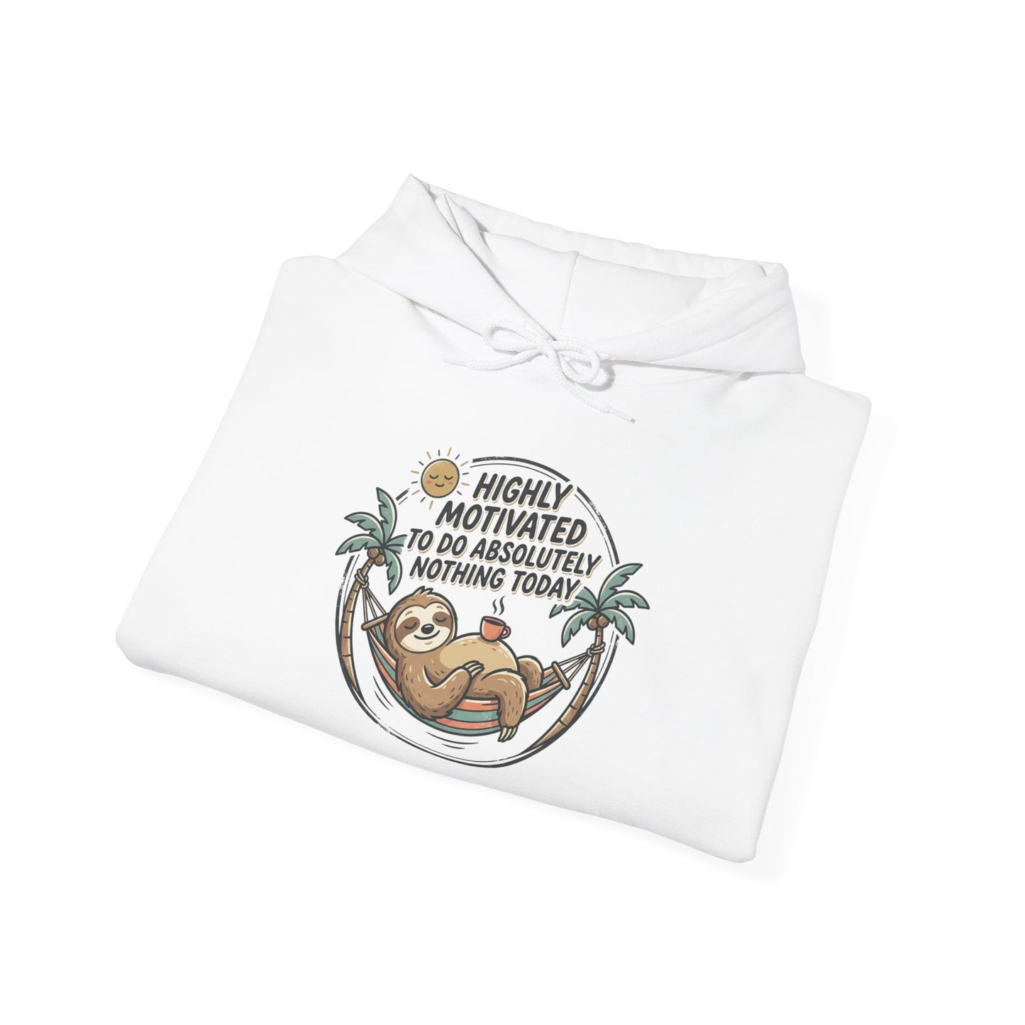 Sloth Hammock Hoodie - Cozy Pullover