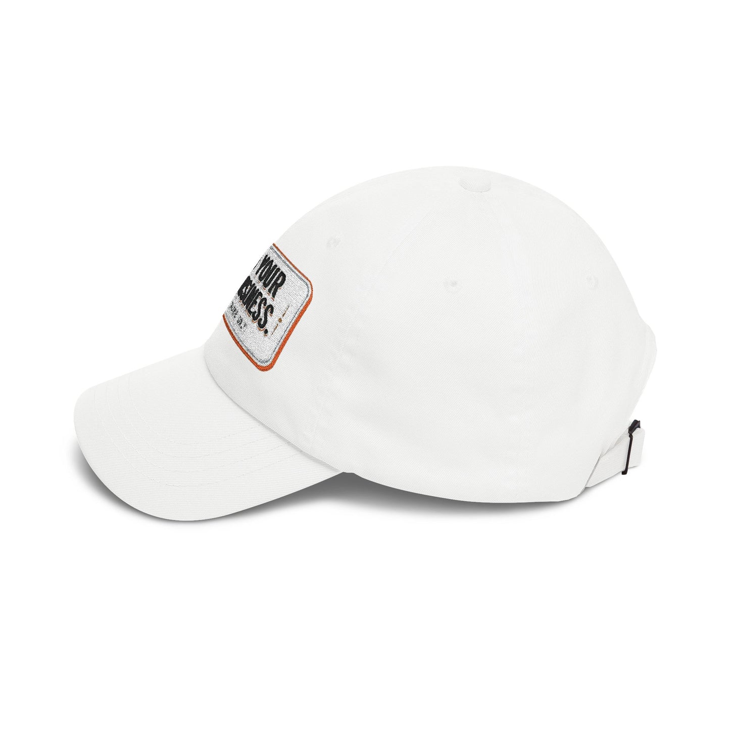 Dad Cap — "Mind Your Own Business" Embroidered Baseball Hat
