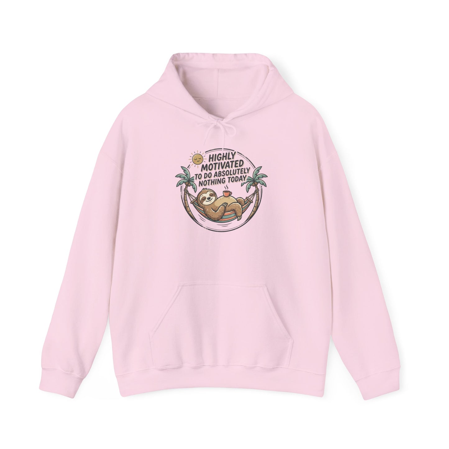 Sloth Hammock Hoodie - Cozy Pullover